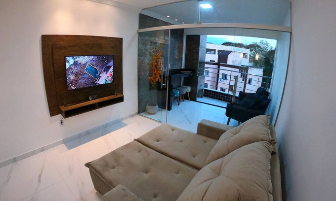 Morada do Acampamento Apartment | LUXURY APARTMENT WITH GOURMET BALCONY - 502