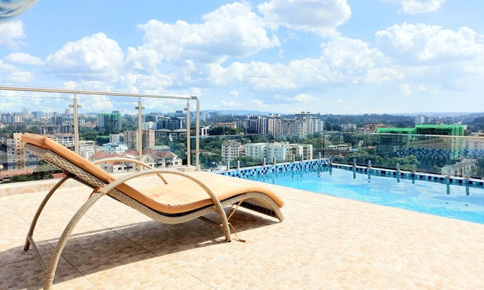 Westlands Condo | Luxury Apartment with rooftop Pool and Gym in Westlands,Kenya
