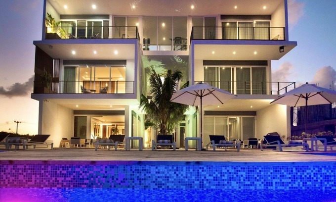 Puerto Morelos House | Luxury Beachfront Oasis - Includes daily meals prepared by private chef