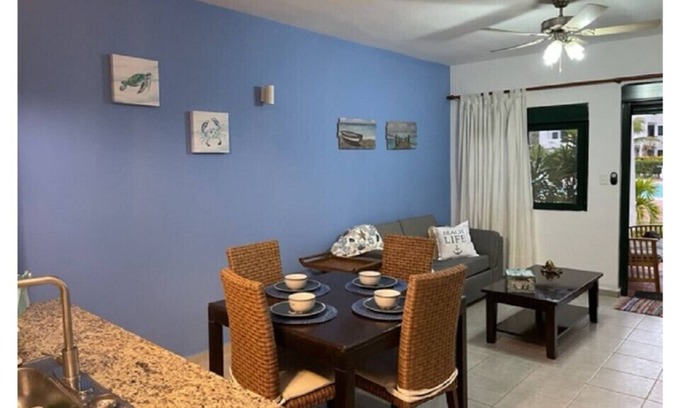 Punta Cana Village Condo | Luxury Beachfront Apartment, steps from the beach and pool.
