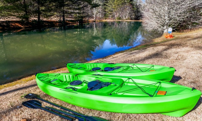 Cashiers Cabin | Luxury Cabins Hot Tub, Trails, 2 Ponds & Waterfall