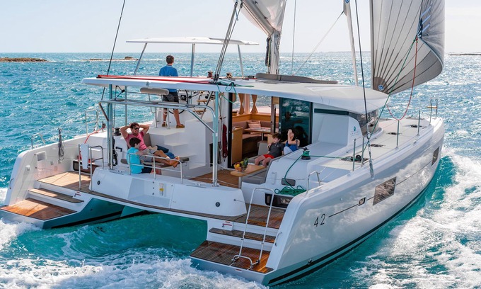 Split Boat Rental | Luxury Catamaran Lagoon 42, 6 amazing islands, AC & Generator