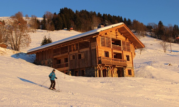 Le Grand-Bornand Ski Chalet | Luxury Chalet 18 pers 500 m2 6 suites on the slopes with sauna and swimming pool