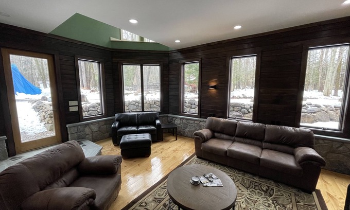 Salisbury Center House | Luxury Charm with Adirondack Living! Unique Home!