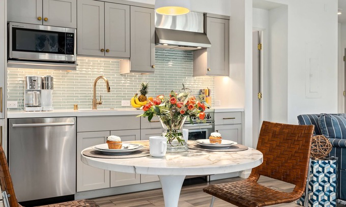 The Funk Zone Condo | Luxury Condo at West Beach Walking Distance to Downtown SB