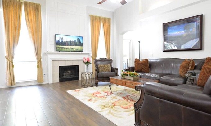 Barker House | Luxury Cozy Quiet Clean 1 Story Entire House Katy