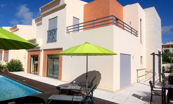 Santa Eulalia Villa | Luxury Detached Equipped Villa, Central Algarve - Private Garden & Heated Pool