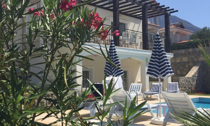 Oludeniz Villa | Luxury Detached Villa 4 Bed All Ensuite. Offering Beautiful Sunset Countryside Views from Balcony