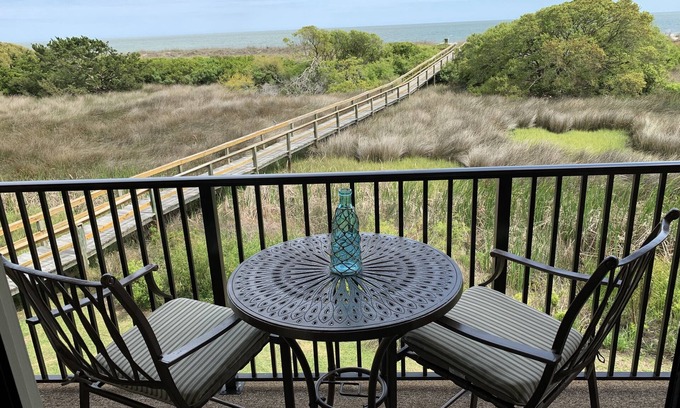Folly Field Condo | Luxury Direct Ocean Front View Condo! Also see #4608714- next door.