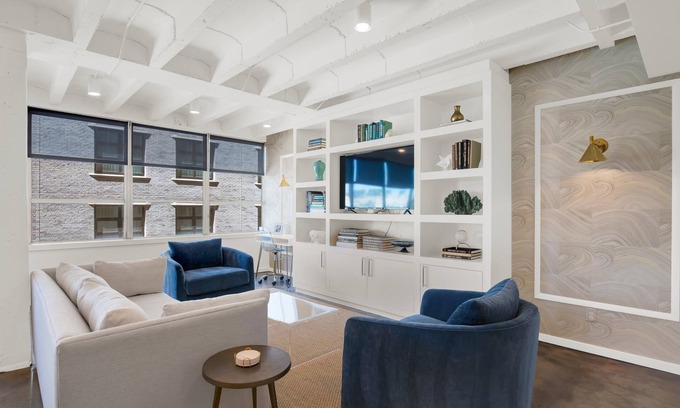 Historic District - North Condo | Luxury Downtown Retreat | Heated Pool Access