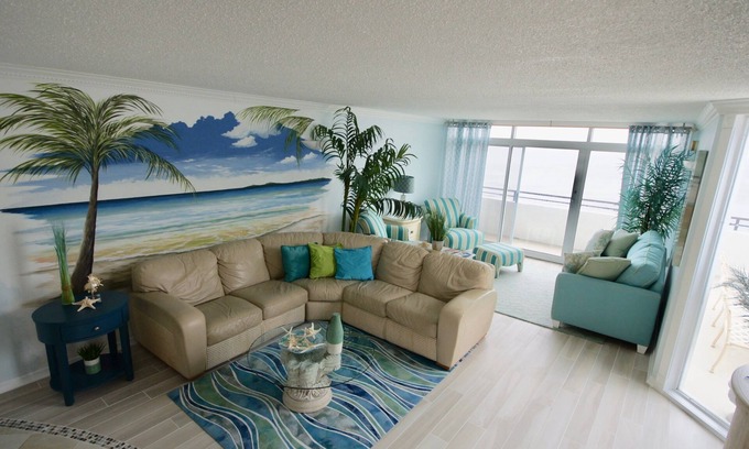 North Ocean City Condo | Luxury Escape! Fabulous Views! Ocean Front, Huge Private Balcony