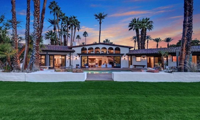Bermuda Dunes House | Luxury Estate w/Private Tennis Court, Pool, Amazing Mtn Views by Tennis Garden