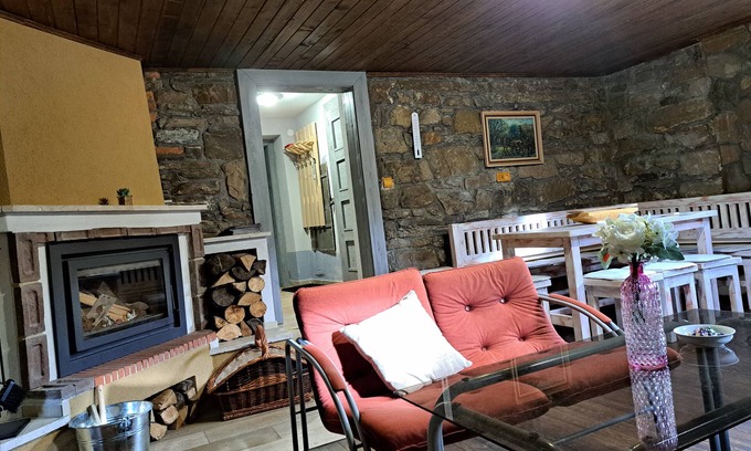 Zuberec Apartment | Luxury family apartment with fireplace, 2 bedrooms and 2 bathrooms (No. 1)