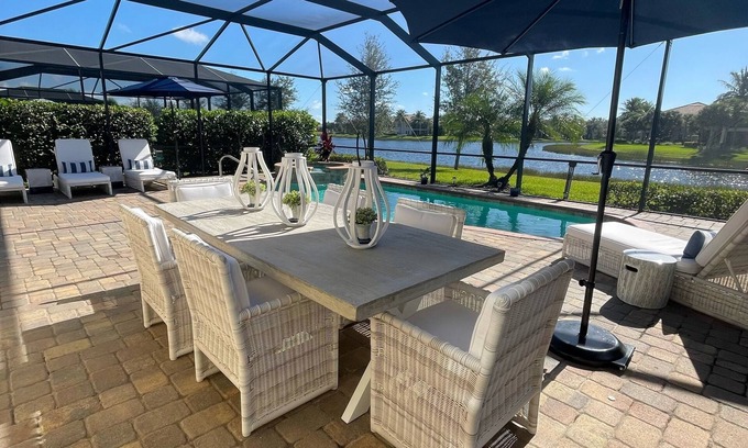 Naples House | Luxury Fiddler's Creek Home w/Private Pool, Ext Lanai & Stunning Views