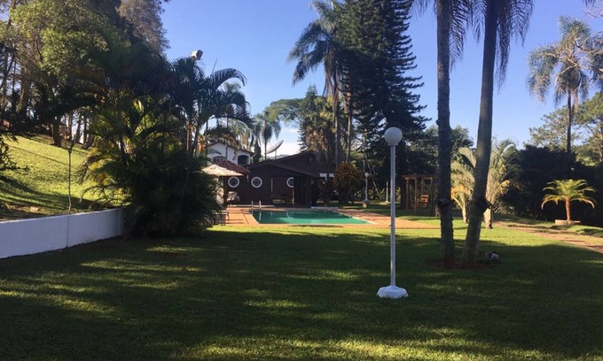 Braganca Paulista House | Luxury Finca, 5 Suites, 2 Bedrooms, Fireplace, Pool, Barbecue