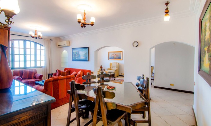 Heliopolis Apartment | Luxury, Fully Renovated, Spacious 3 BR Apartment Minutes from Cairo Airport