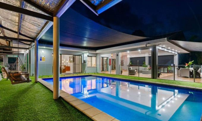 Mission Beach House | Luxury Guesthouse Retreat | Sleeps 8 | Pool + Rainforest Views