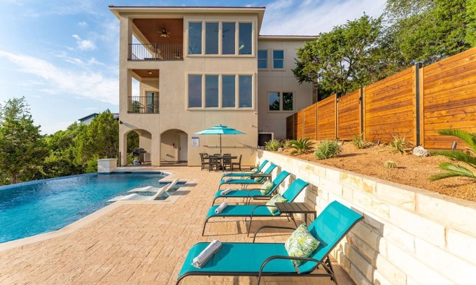 Northshore On Lake Travis House | Luxury Hilltop Retreat with Pool, Game Room & Panoramic Lake Views