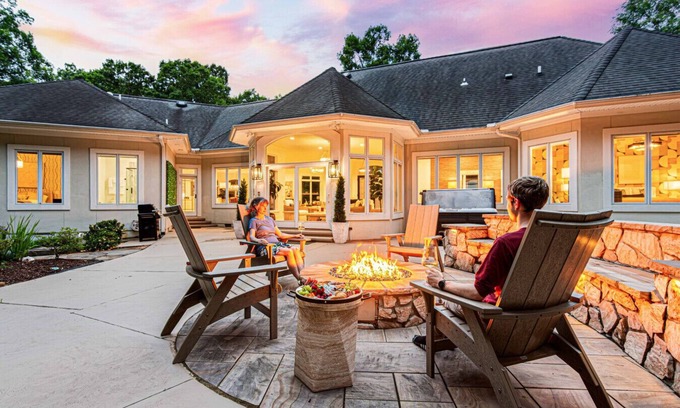 Burlington House | Luxury Home w/Hot Tub, Pets OK
