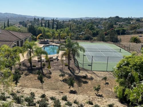 Fallbrook House | Luxury Home With Pool & Tennis Court