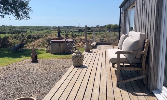 Haverfordwest Cabin | Luxury hot tub lodge in the heart of Pembrokeshire