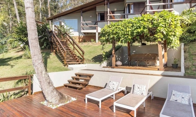 Praia do Frade House | Luxury house with a paradisiacal view in Ubatuba