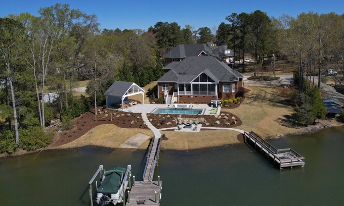 Lexington House | Luxury Lake Escape w/Pool, Hot Tub, & more!