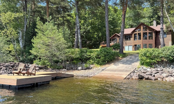 Sabael House | Luxury Lakefront Home on Indian Lake, NY-One October Fall Foliage Week Left!
