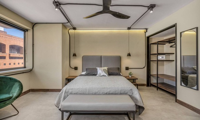 La Candelaria Apartment | Luxury Loft near Plaza Botero in Downtown Medellin