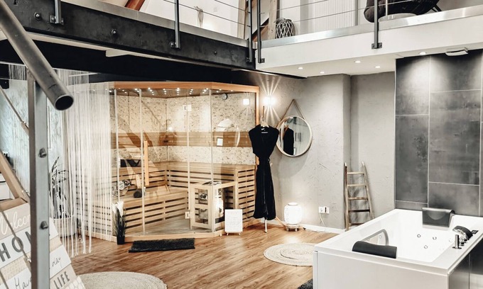 Edingen Apartment | Luxury loft "Timeout" with private spa near Trier