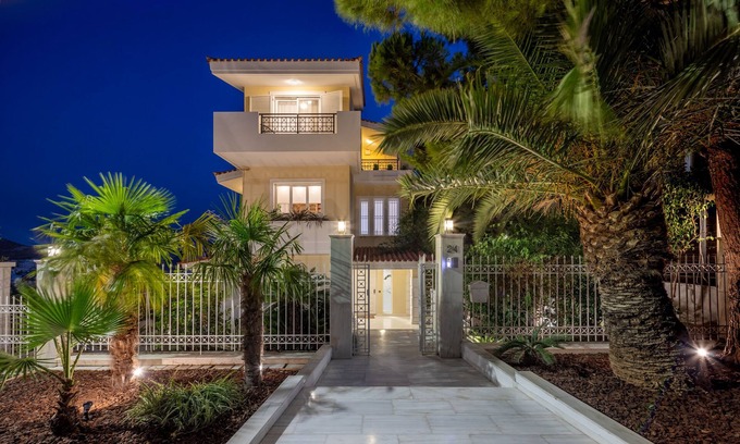 Vari-Voula-Vouliagmeni Villa | Luxury Mansion 560sq.m. with Private Pool&Jacuzzi