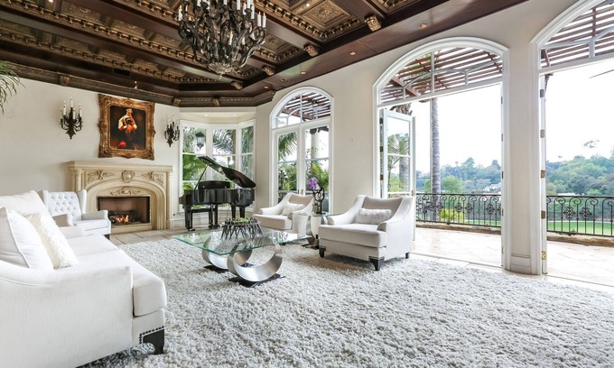 Bel Air House | Luxury Mansion 6BR 7Bath Pool & Golf Course View nAVAILABLE LONG-TERM LEASE