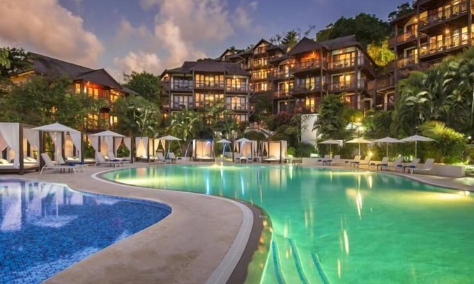 Marigot Bay Apartment | Luxury Marigot Bay Marina Apartment with free access to 5 star Resort facilities