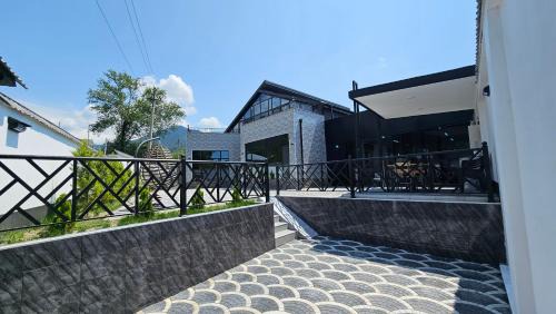 Gabala House | Luxury Milan Mountain Ponoramic Villa, indoor heated pool and jacuzzi with mountain view