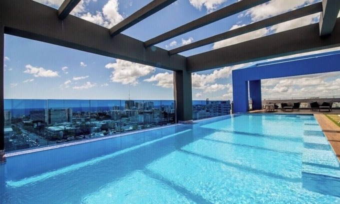 Los Prados Apartment | Luxury & Modern 2Bedroom 2baths Apartment with POOL Rooftop + GYM