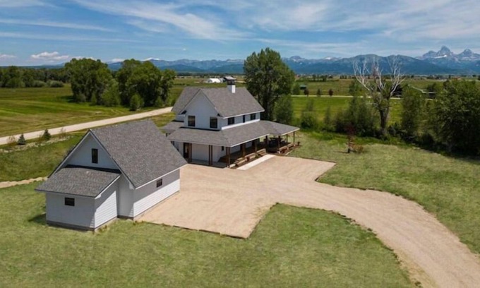 Tetonia House | Luxury Modern Farmhouse w/ Teton Mountain Views