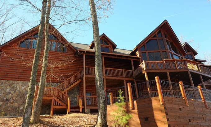 Ridges Over the Lake Cabin | Luxury Mountain Lodge with Soaring Views - 5,000 Sq
