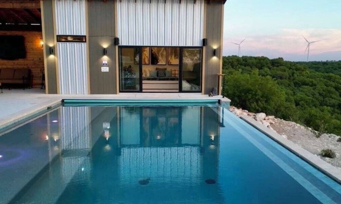 Muenster House | Luxury North Texas Retreat-PARTIAL Rental for 16-Pool/Spa/Sports Courts/Views