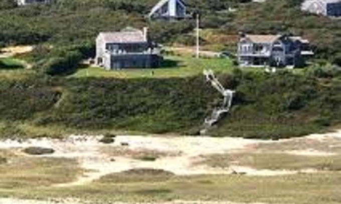 Tom Nevers House | LUXURY OCEANFRONT ESTATE! Private beach & heated pool & hot tub. Sleeps 20!