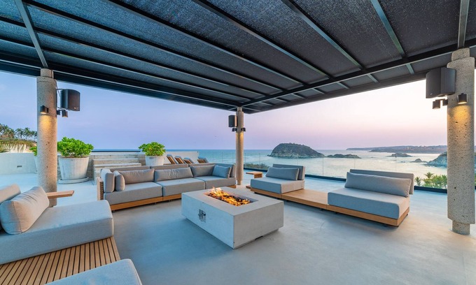 Santa Maria Huatulco Villa | Luxury Oceanfront Villa w/Pools & Elevator