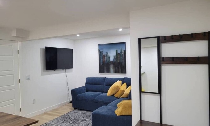 Southwest Calgary House | Luxury One Bedroom Private Suite.