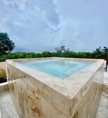 Chemuyil Apartment | Luxury Private penthouse with private pool