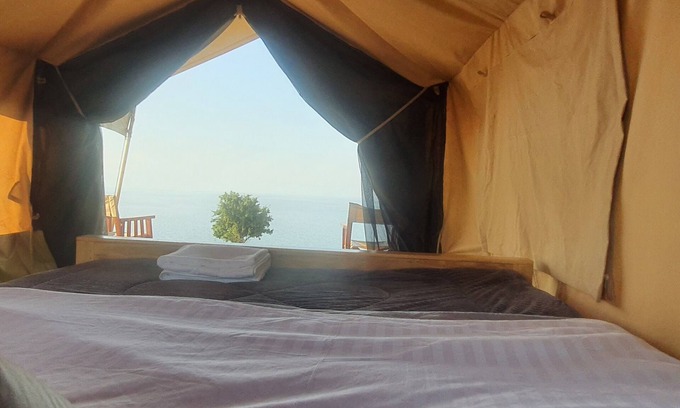 Buhaguzi RV Rental | Luxury private tented camp with Lake views