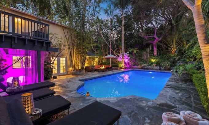Encino Villa | Luxury Resort Style- Heated Pool- Jacuzzi- Firepit