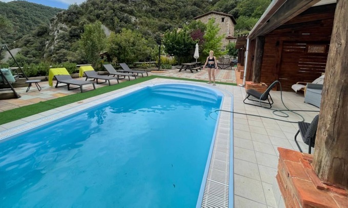 Oden Cottage | LUXURY RURAL HOUSE, "PANORAMIC" WITH POOL