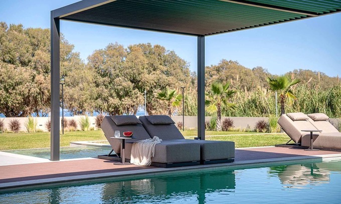 Tavronitis Villa | Luxury Seafront Crete Villa | Villa Nautica | 4 Bedrooms | Private Infinity.