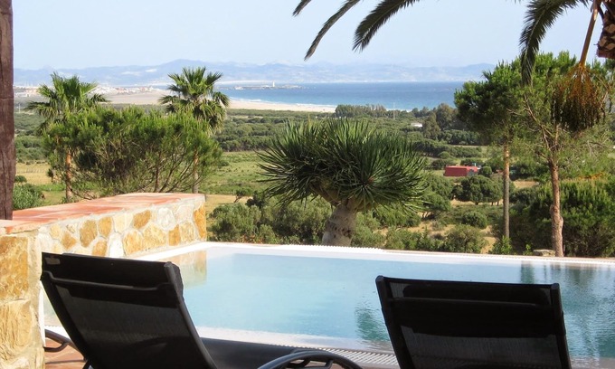 Valdevaqueros Villa | Luxury, Secluded Villa Tarifa - 800m from beach - breathtaking views