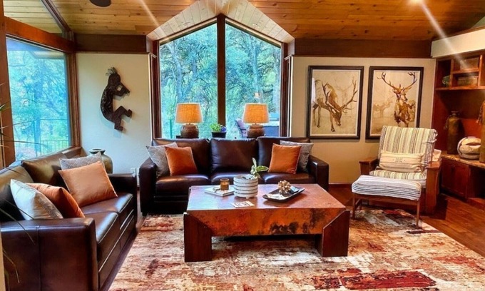 Sedona Shadows House | Luxury Sedona Oak Creek Canyon Home - Private Creek Access!