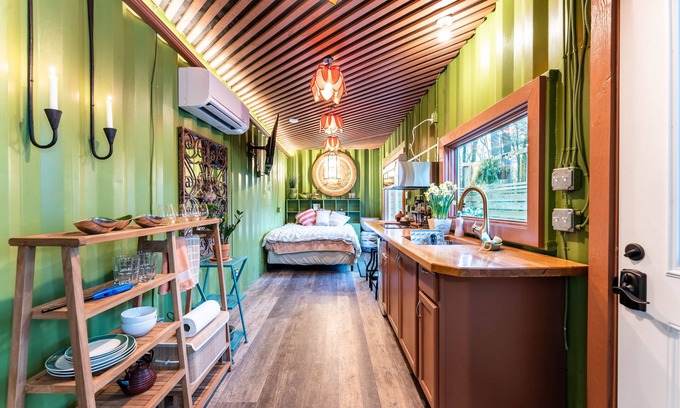 Warrenton House | Luxury Shipping Container Tiny Home- Dog Friendly
