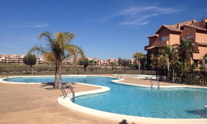 Torre-Pacheco Apartment | Luxury Spacious Apartment With Golf, Pool & Lake Views 5 Stars